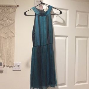 Alice and Olivia + scoop silk dress